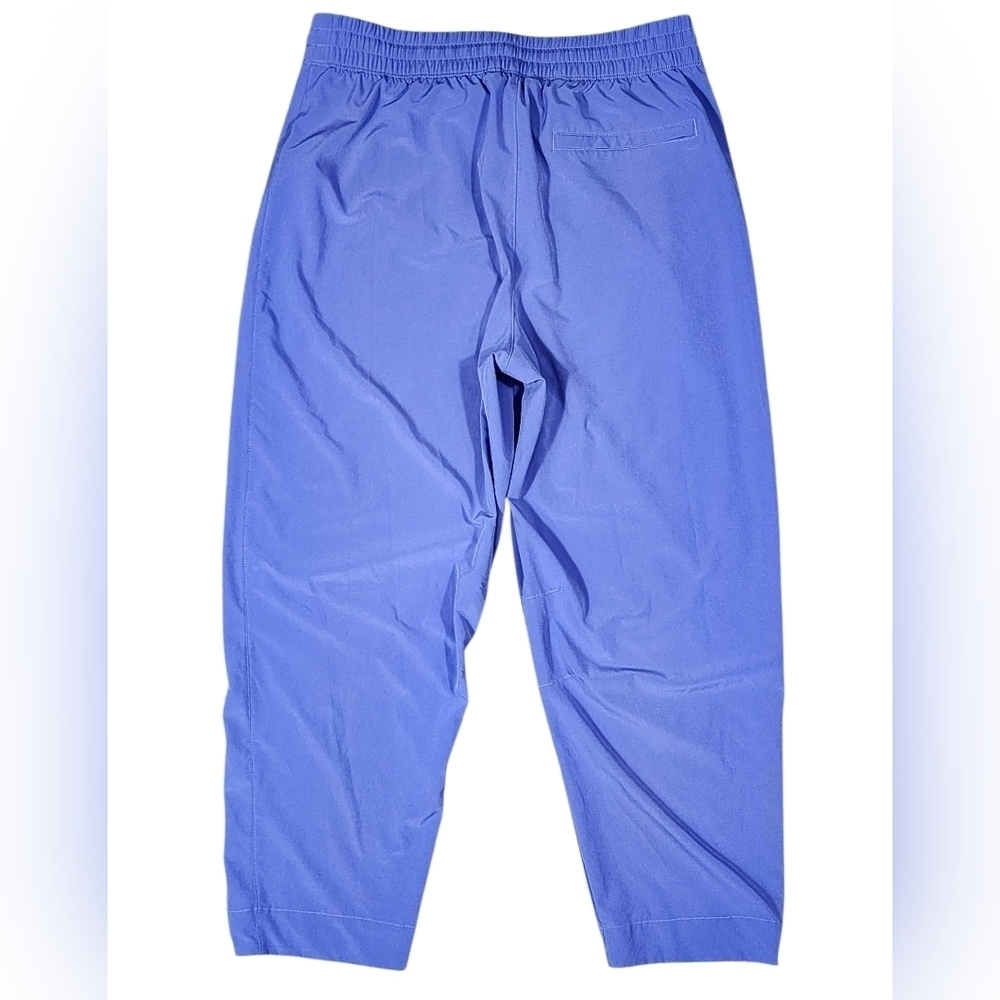 Athleta Arrival Casual Cropped Pants In Adonis Blue Womens Size 8 - Picture 7 of 8